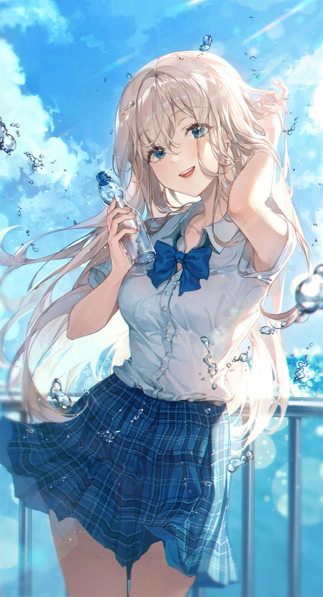图片[9]-炎热夏日 来根雪糕吧 JK少女 韩国画师ttosom的插画作品-忙忙软件库