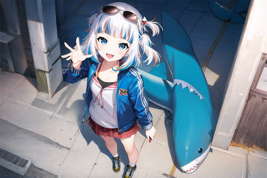 图片[3]-可爱的小鲨鱼 噶呜·古拉 街道也好，晚风也罢，都很甜-忙忙软件库