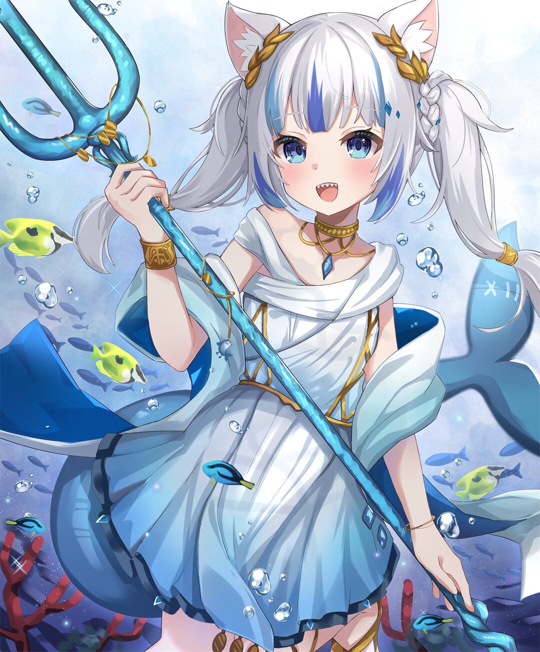 图片[2]-可爱的小鲨鱼 噶呜·古拉 街道也好，晚风也罢，都很甜-忙忙软件库