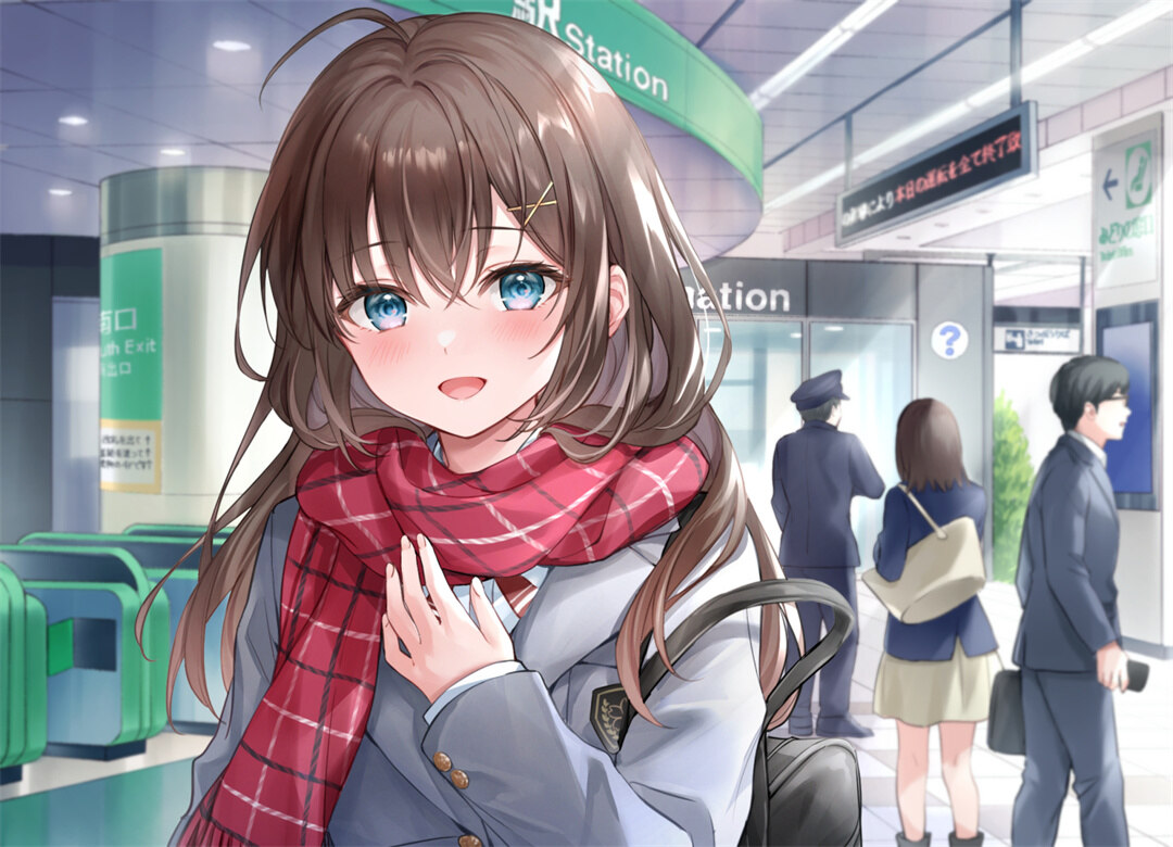 图片[4]-白色连衣裙和JK少女喜欢哪个？ 画师ひげ猫的插画作品-忙忙软件库