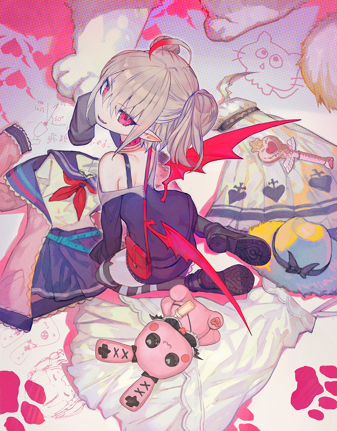 图片[16]-沉迷游戏的小魅魔！魔界之莉莉姆壁纸特辑-忙忙软件库