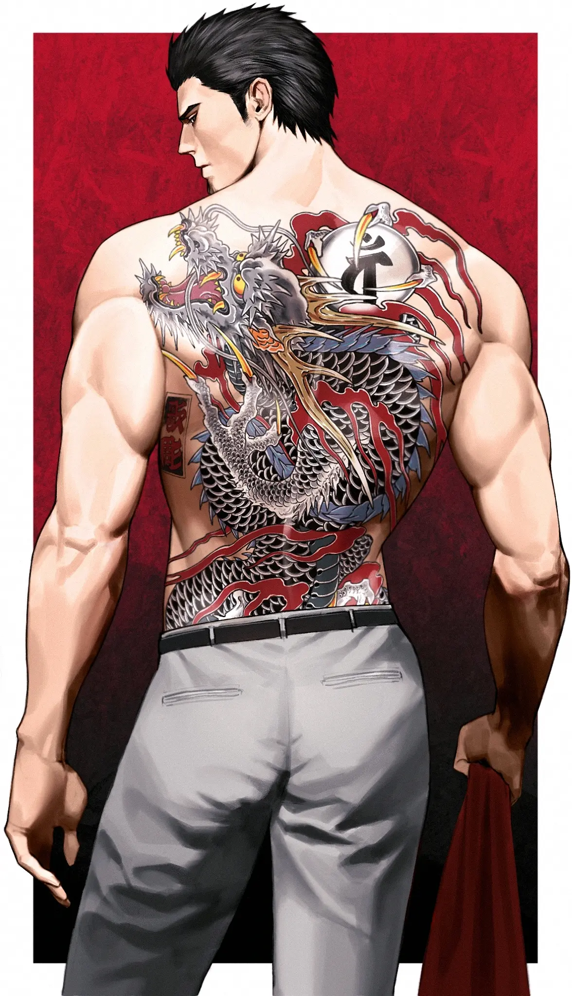 图片[7]-刻画信念 – 纹身男子插画特辑-忙忙软件库