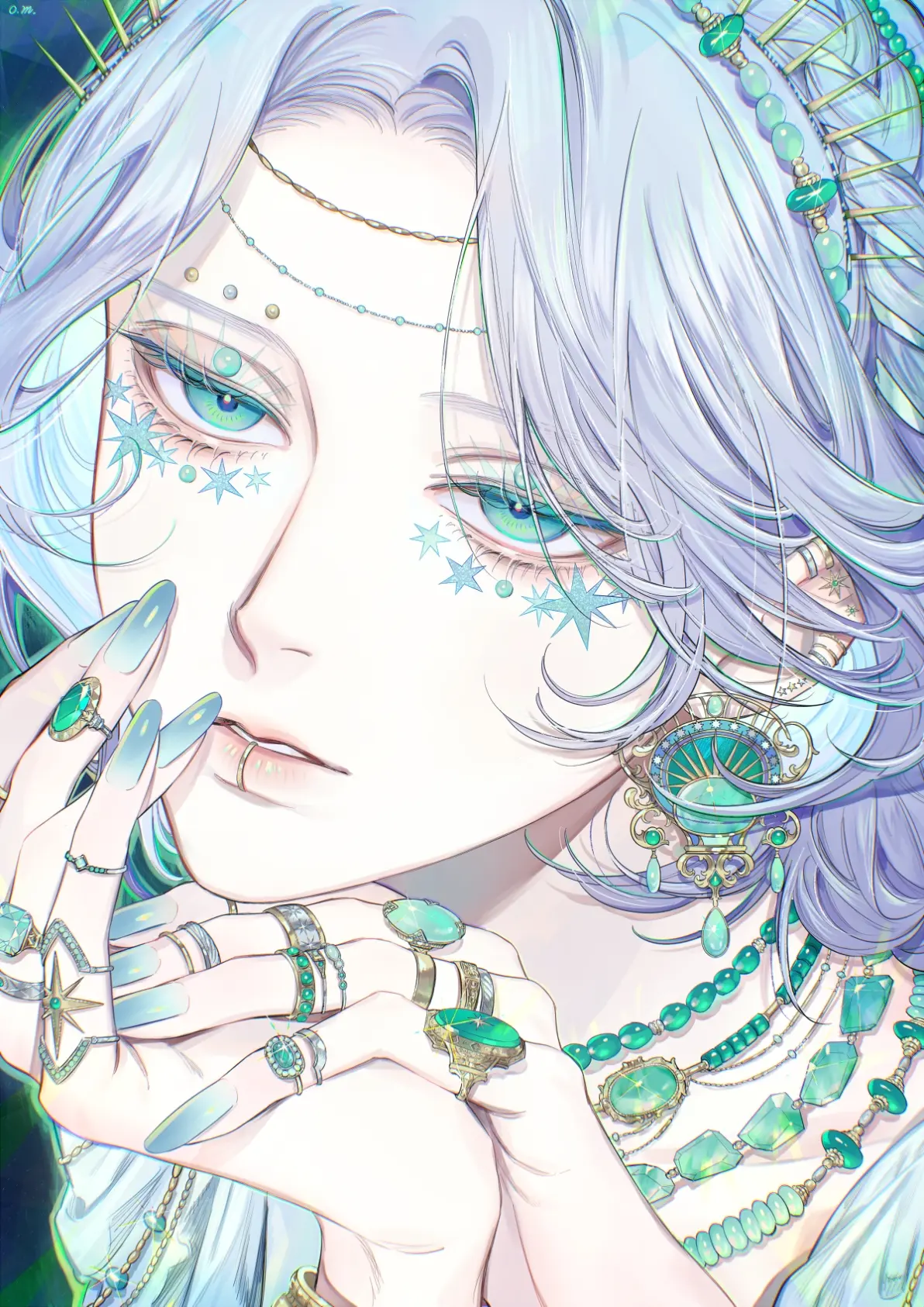 图片[8]-璀璨迷人 – 宝石插画特辑-忙忙软件库