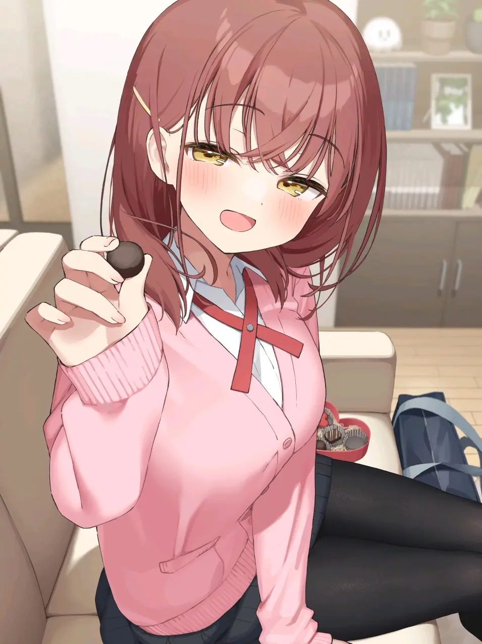 图片[12]-要搭什么颜色？ – 校服×开衫毛衣插画特辑-忙忙软件库