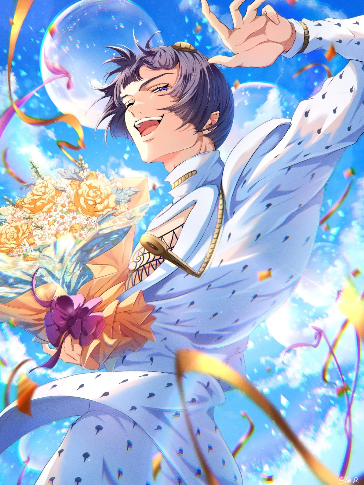 图片[5]-传递感谢之意 – 花束插画特辑-忙忙软件库