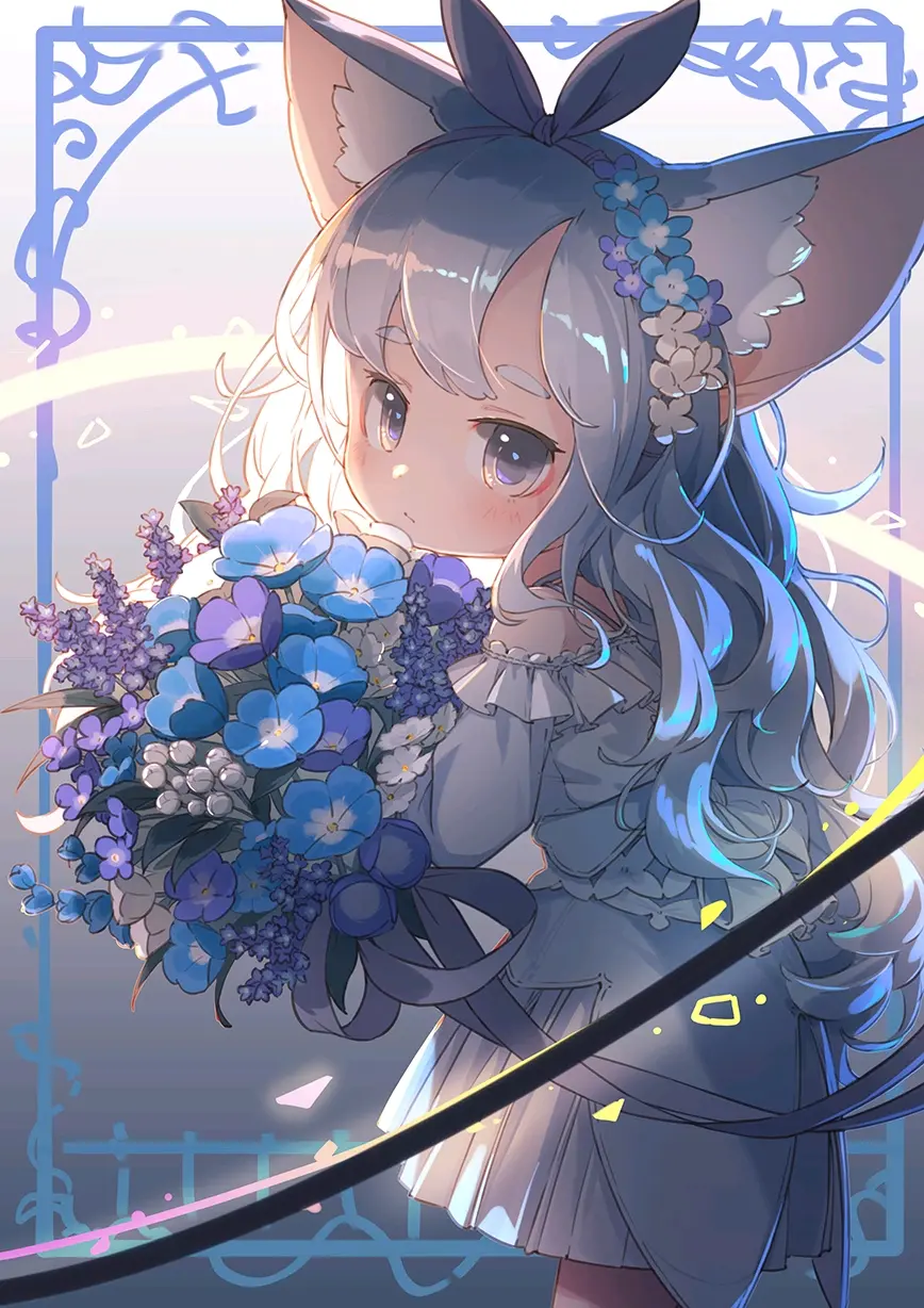 图片[12]-传递感谢之意 – 花束插画特辑-忙忙软件库