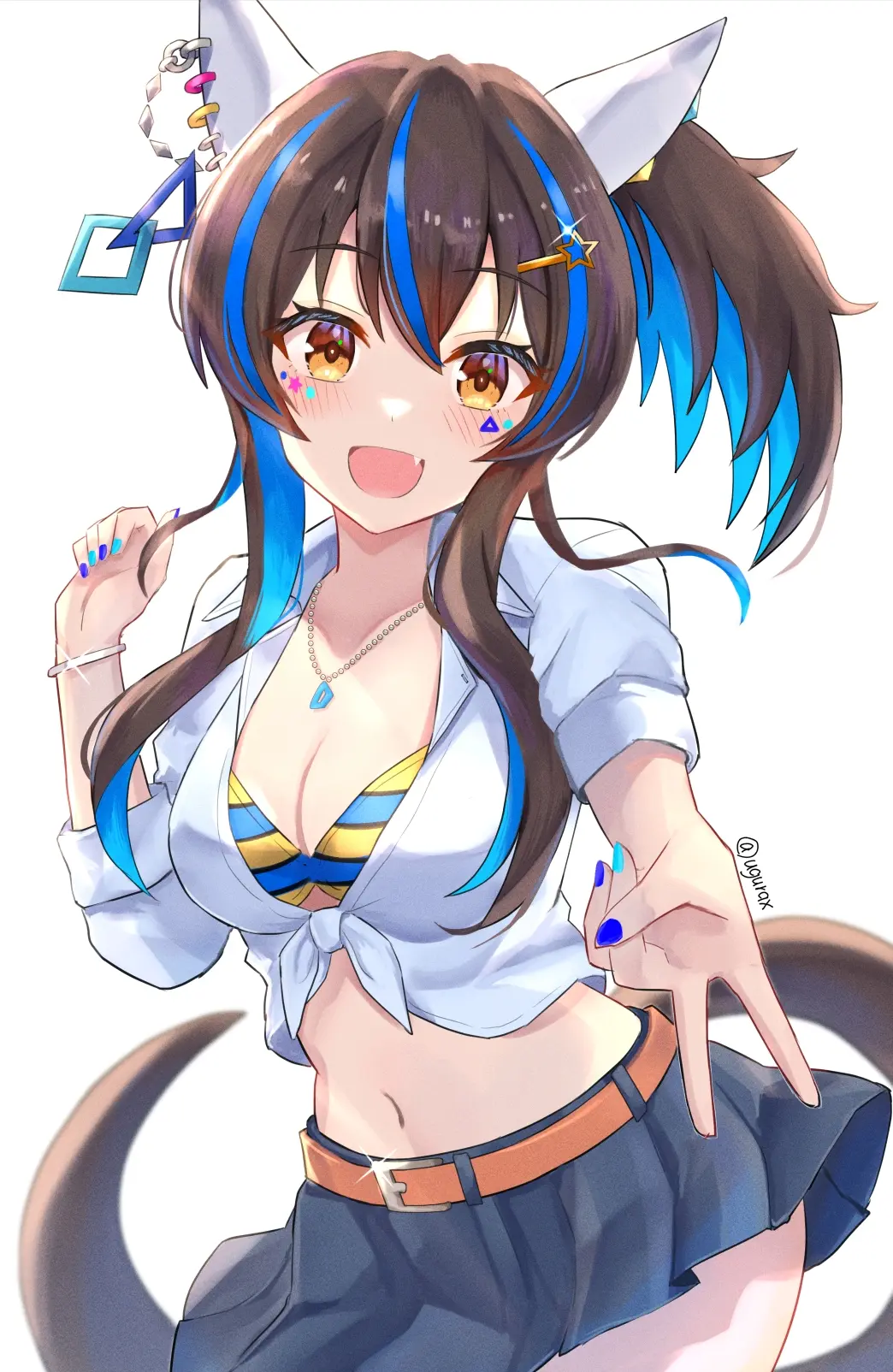 图片[8]-阳光又积极♪ – 剪刀手插画特辑-忙忙软件库