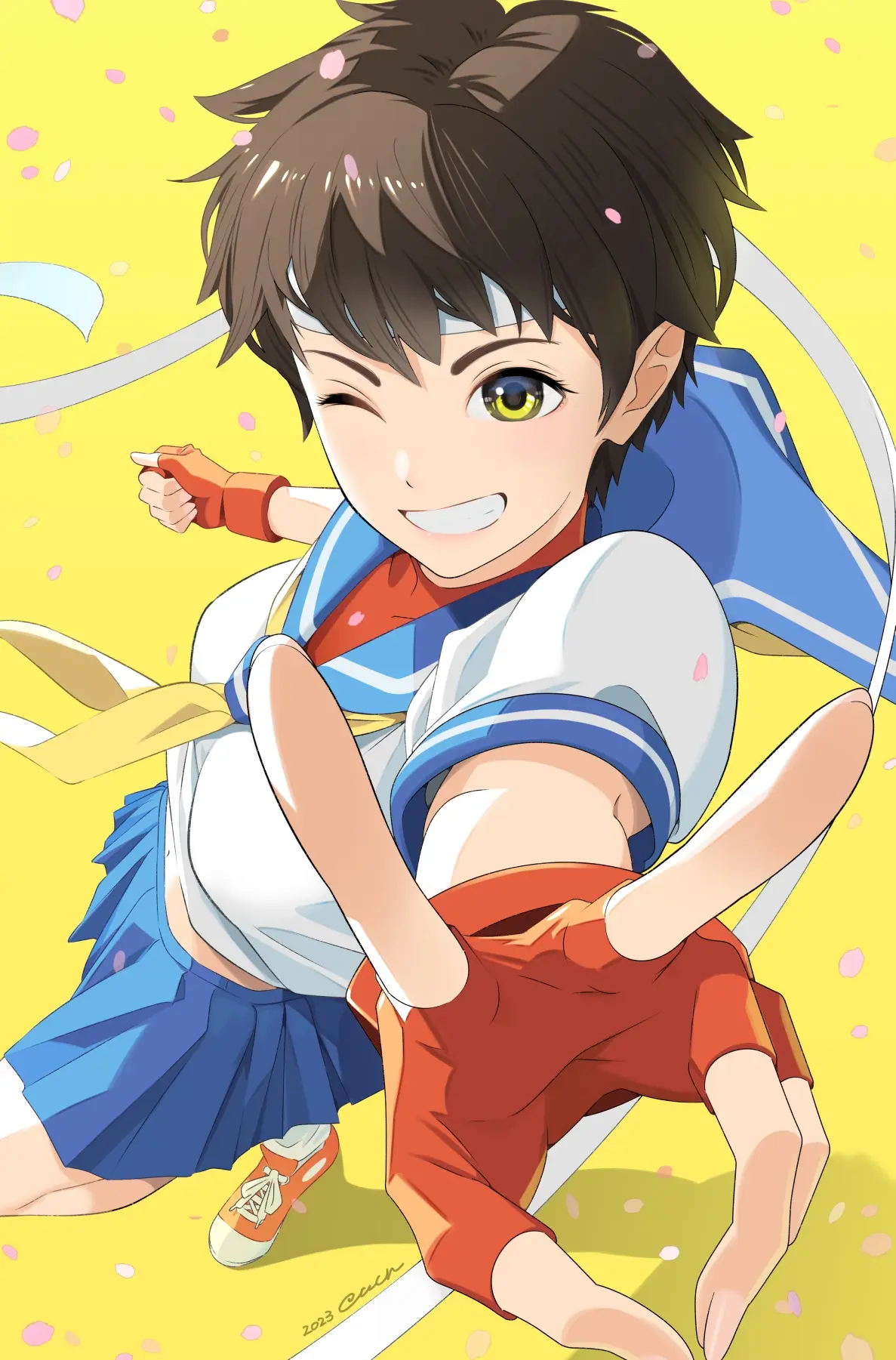 图片[13]-阳光又积极♪ – 剪刀手插画特辑-忙忙软件库