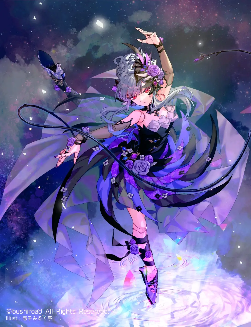 图片[3]-美丽肩线♡ – 无肩带上衣插画特辑-忙忙软件库