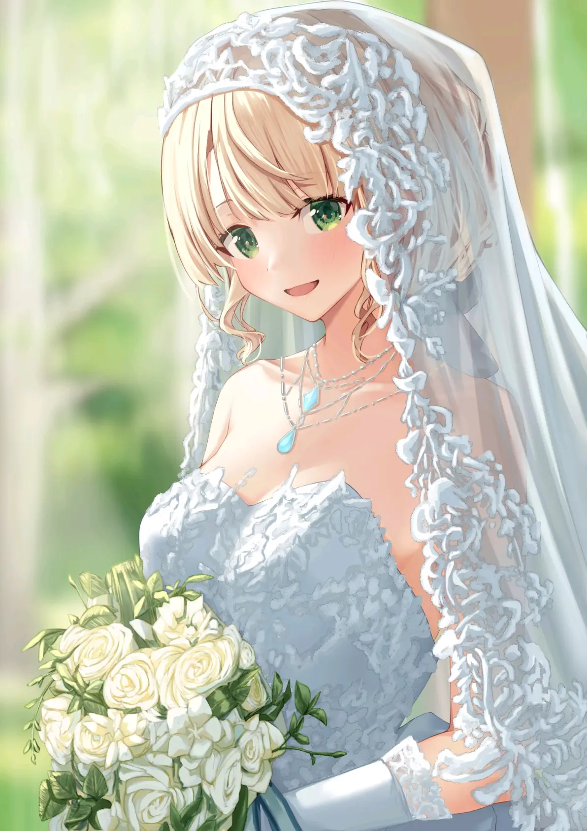 图片[9]-美丽肩线♡ – 无肩带上衣插画特辑-忙忙软件库