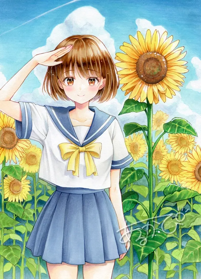 图片[8]-酷炫可爱都难不倒♡ – 波波头女子插画特辑-忙忙软件库