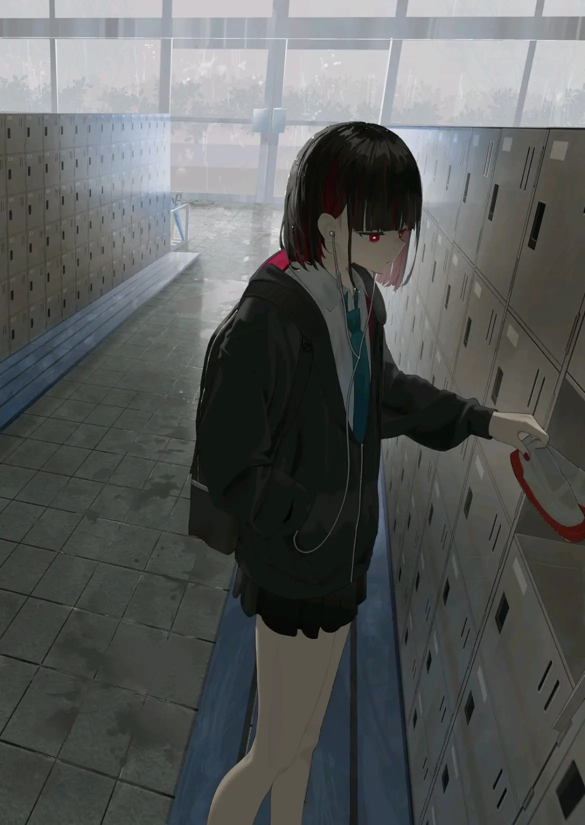 图片[4]-酷炫可爱都难不倒♡ – 波波头女子插画特辑-忙忙软件库