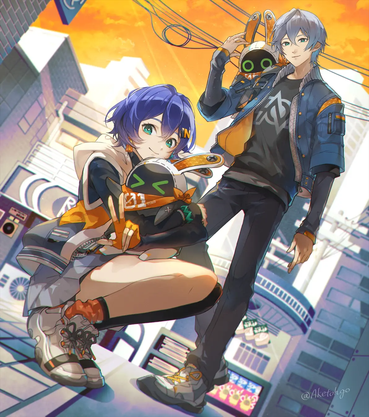 图片[12]-守护与依赖 – 兄妹插画特辑-忙忙软件库