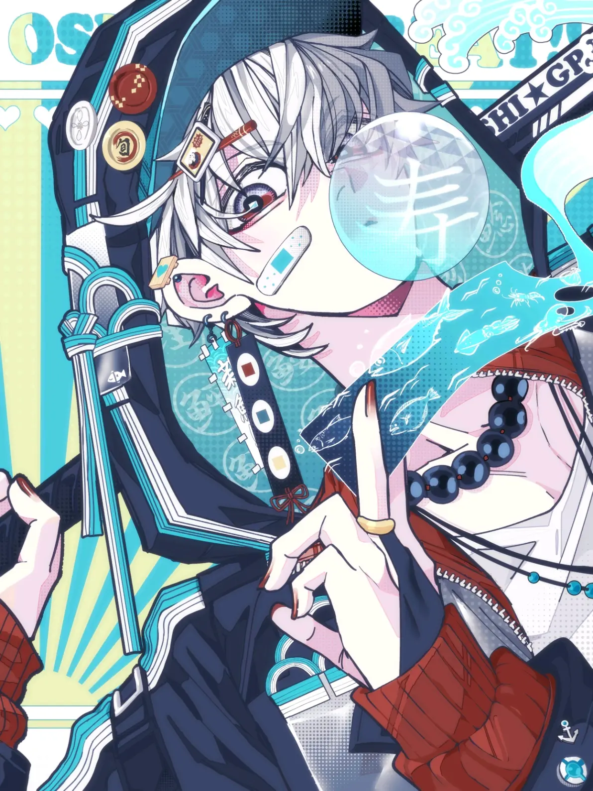 图片[11]-装饰发梢♡ – 发夹插画特辑-忙忙软件库