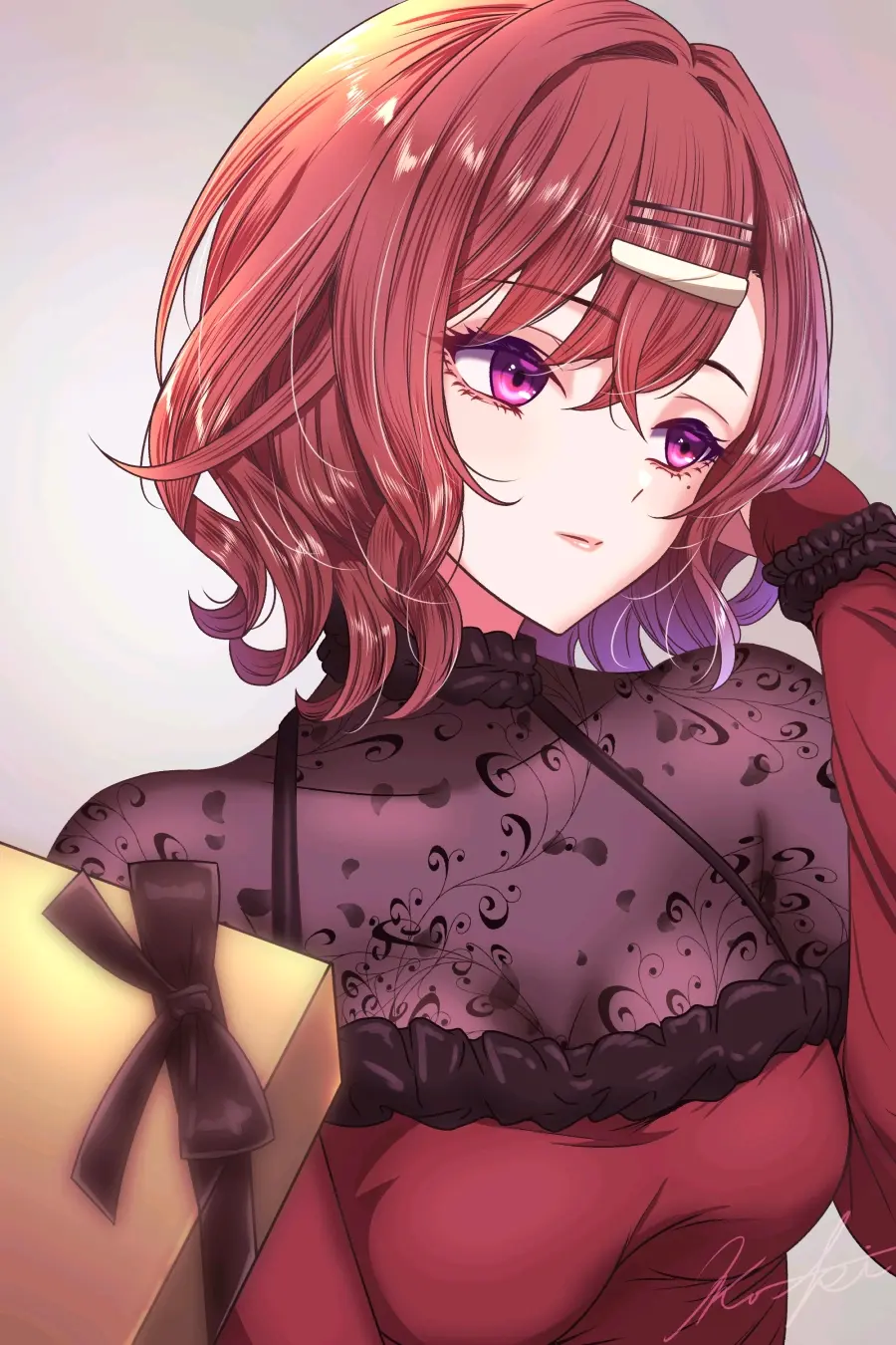 图片[8]-装饰发梢♡ – 发夹插画特辑-忙忙软件库