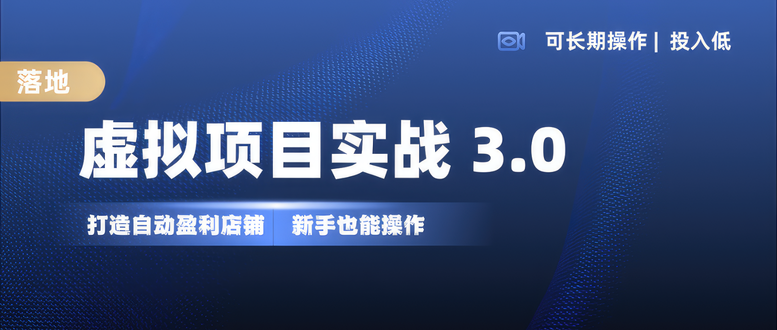 虚拟资源项目实际操作落地式 3.0,初学者快速上手，品类月入1W-忙忙软件库