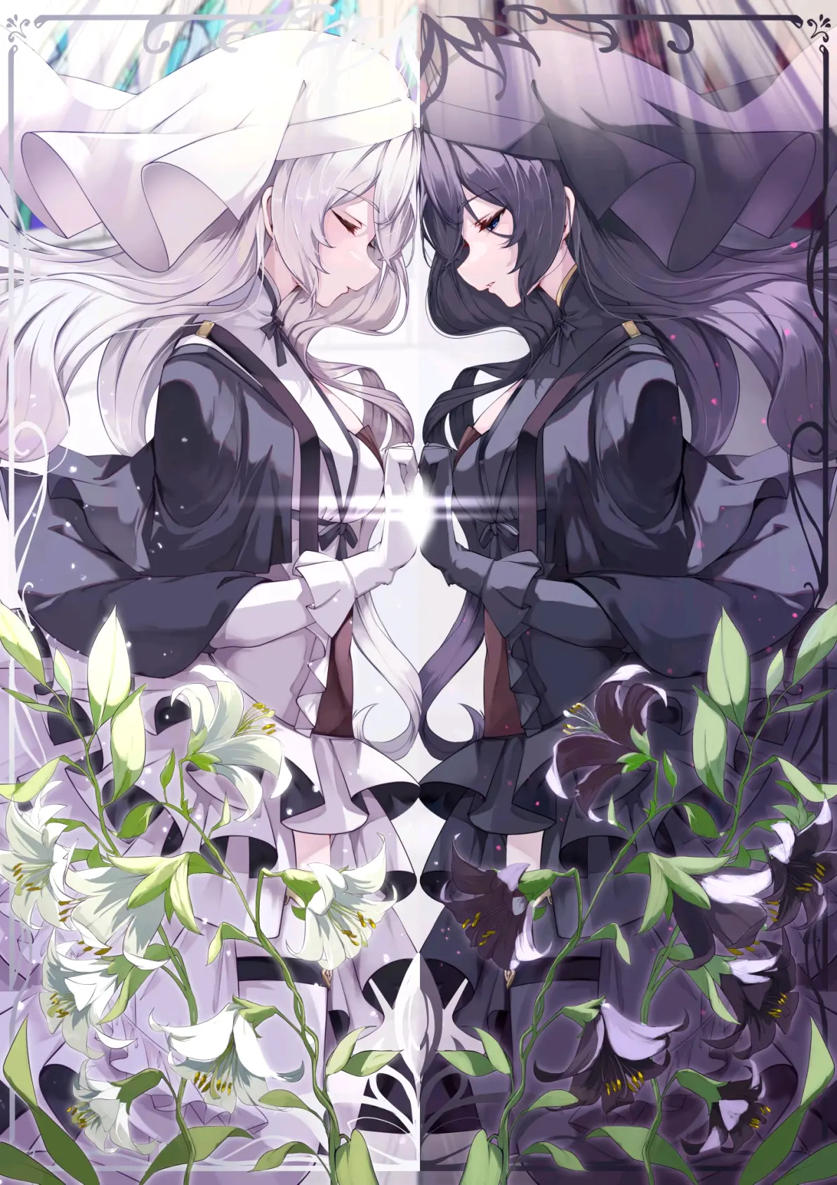 图片[6]-光影交错 – 白与黑插画特辑-忙忙软件库