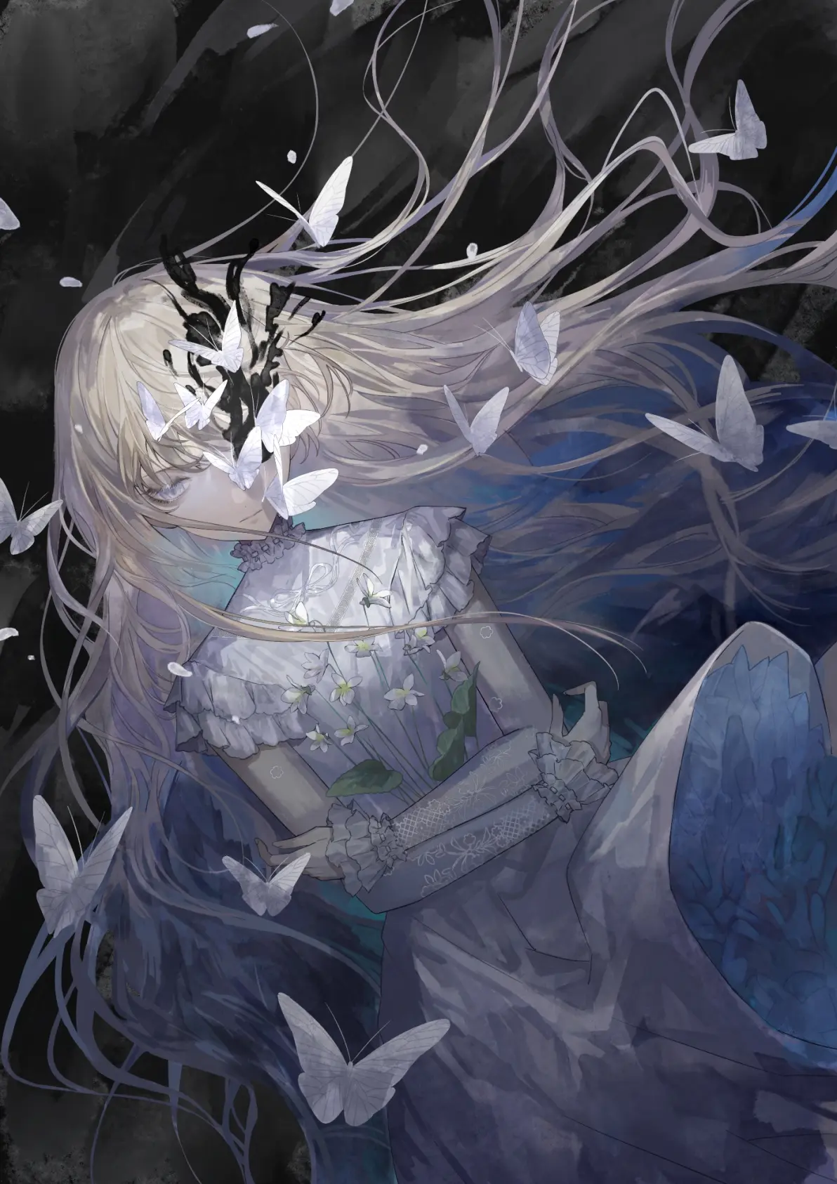 图片[14]-光影交错 – 白与黑插画特辑-忙忙软件库