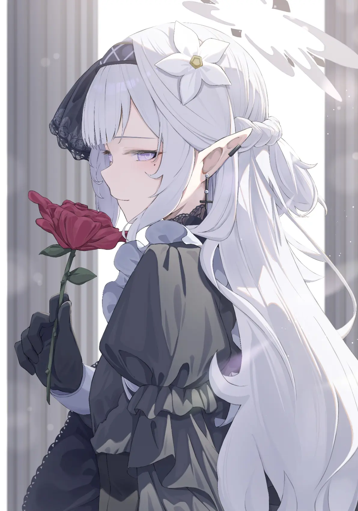 图片[5]-手中的情感 – 「手捧鲜花」插画特辑-忙忙软件库