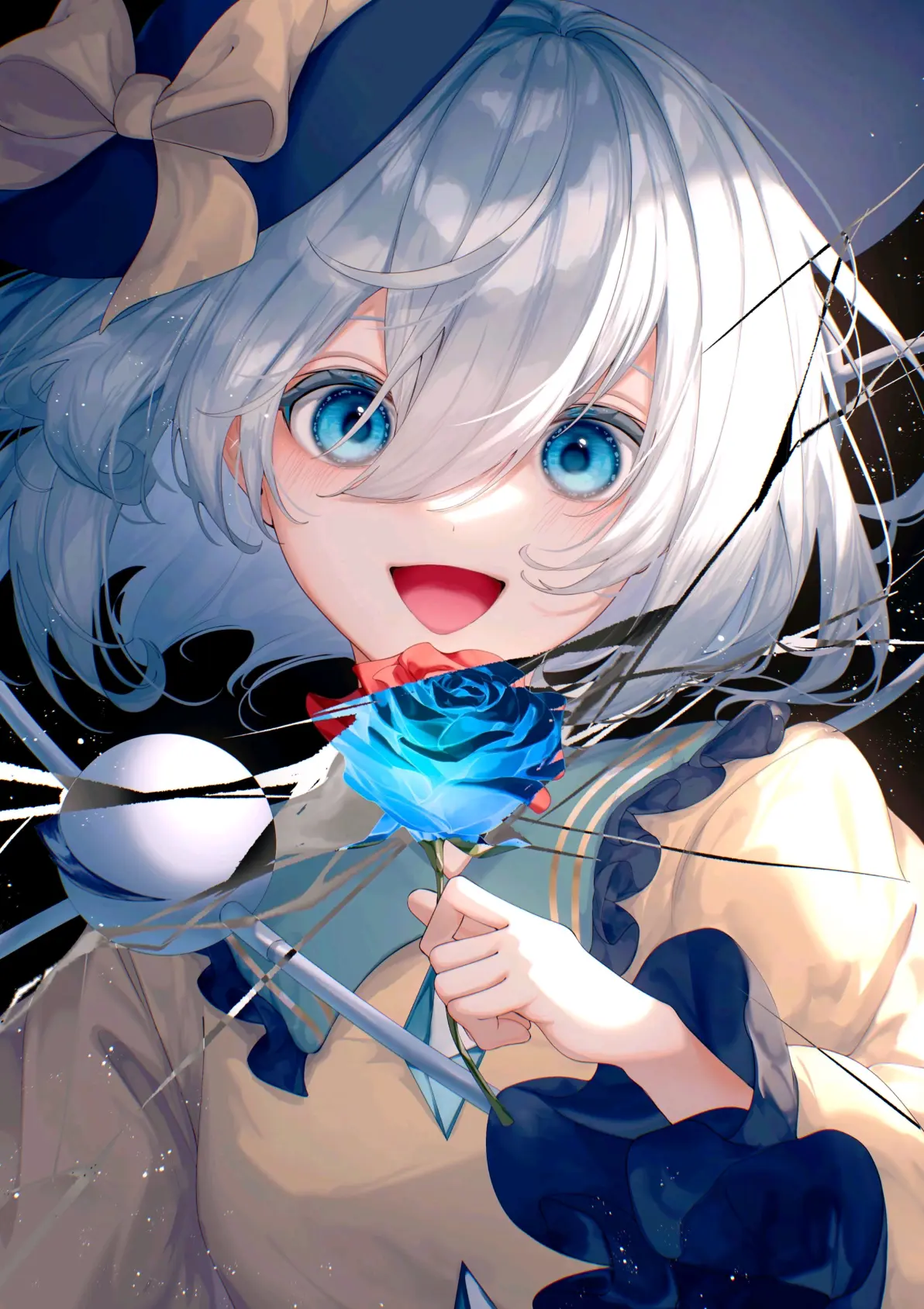 图片[9]-手中的情感 – 「手捧鲜花」插画特辑-忙忙软件库