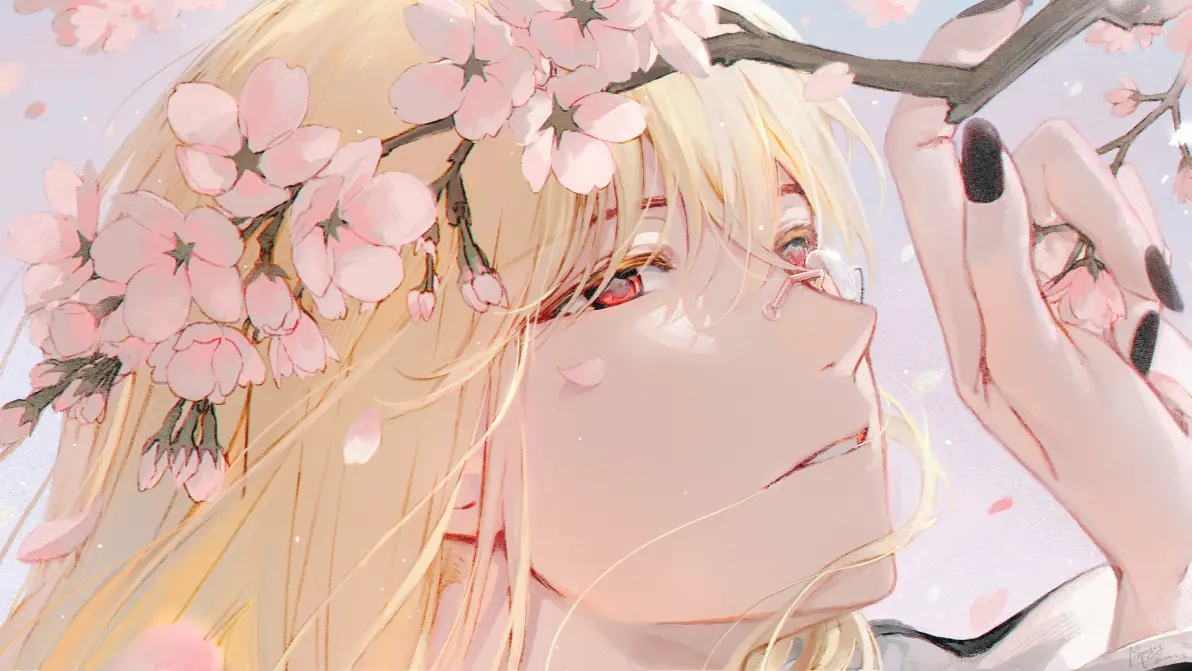 图片[12]-手中的情感 – 「手捧鲜花」插画特辑-忙忙软件库