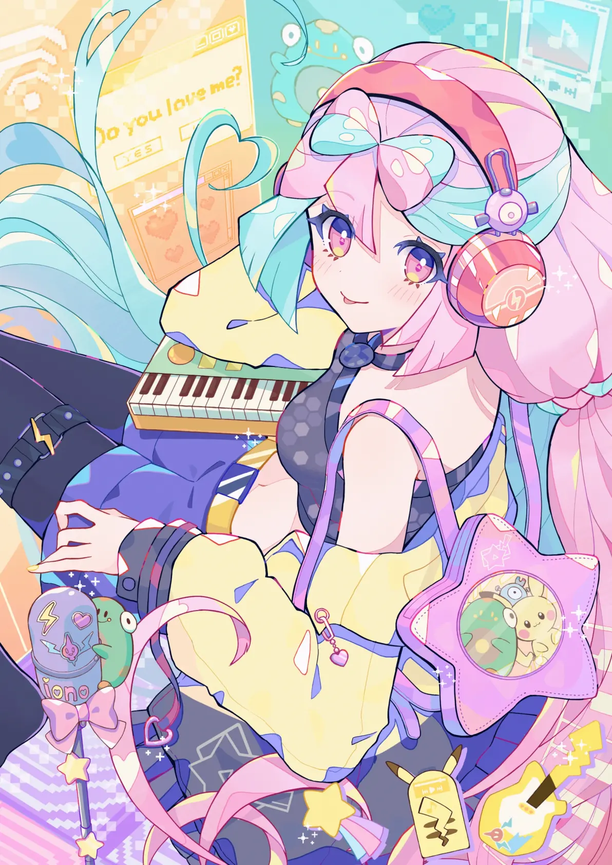 图片[11]-与音乐相伴 – 头戴式耳机插画特辑-忙忙软件库