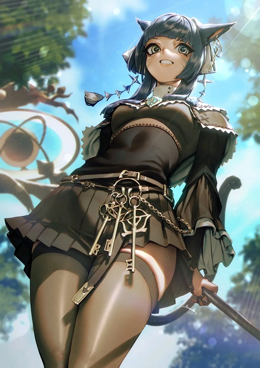 图片[2]-凸显美腿的利器♡ – 迷你裙插画特辑-忙忙软件库