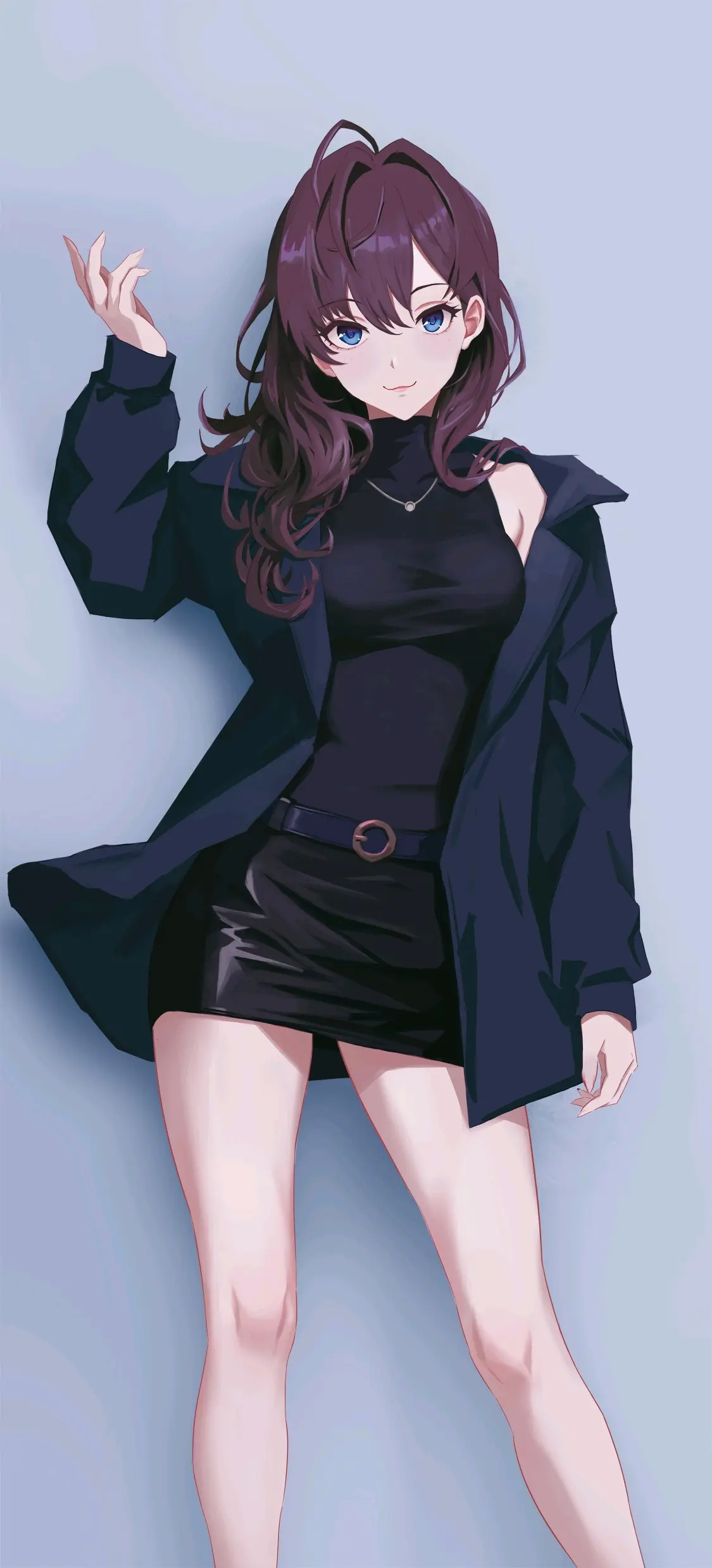 图片[3]-凸显美腿的利器♡ – 迷你裙插画特辑-忙忙软件库