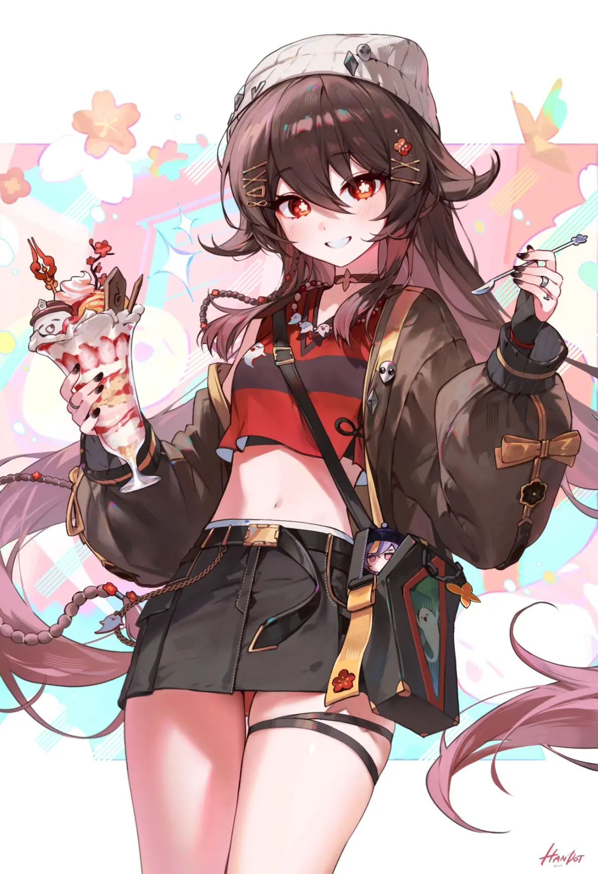 图片[9]-健康活力♡ – 女性肚脐插画特辑-忙忙软件库