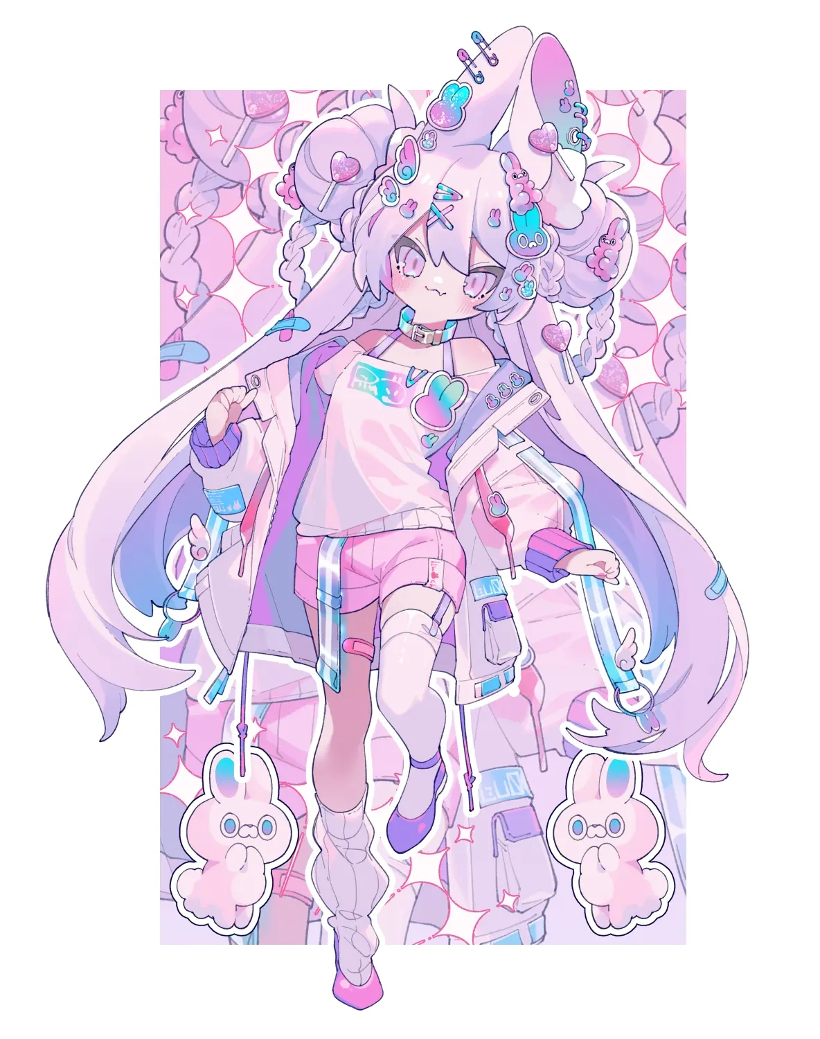 图片[2]-可爱到想尝一口♡ – 「梦幻可爱」插画特辑-忙忙软件库