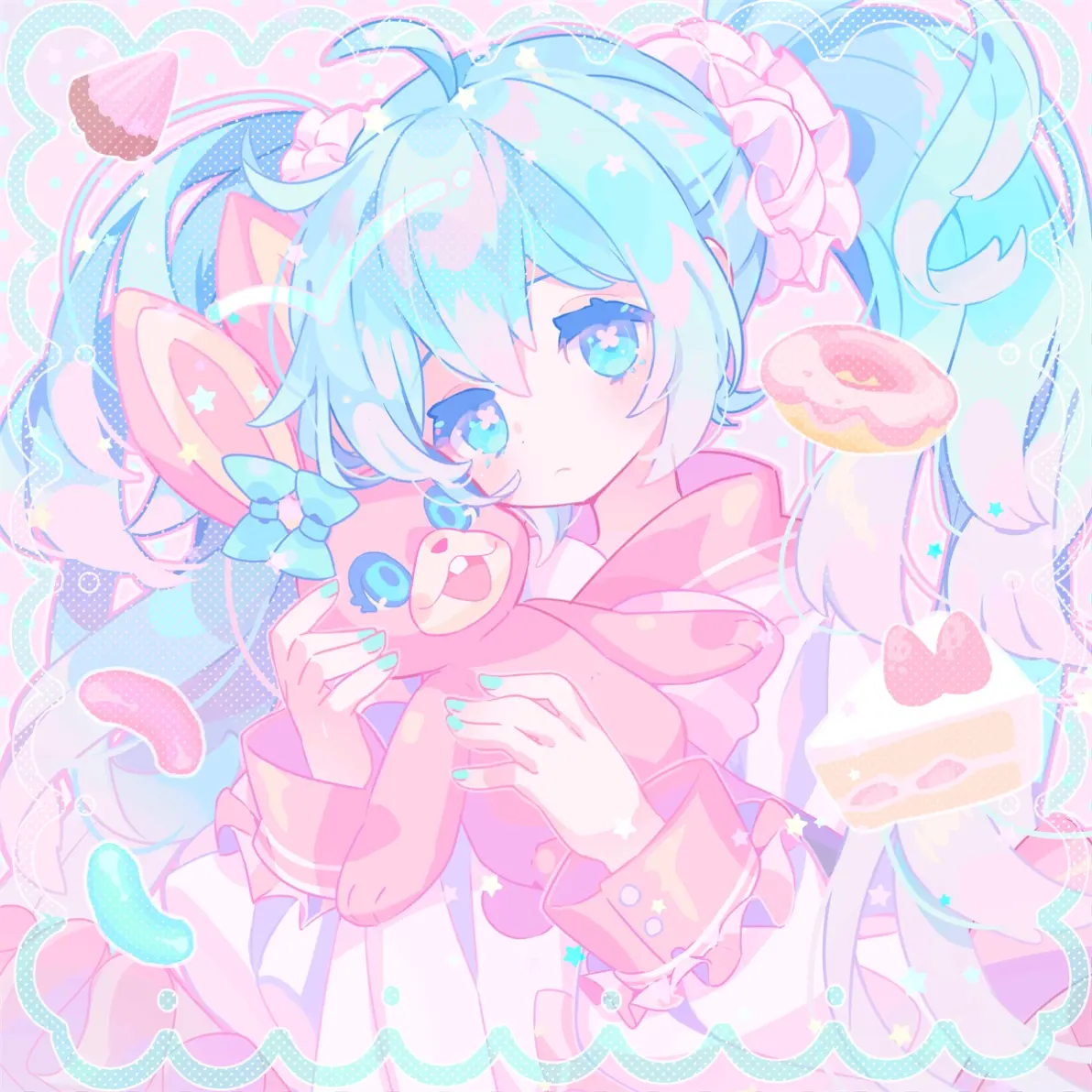 图片[10]-可爱到想尝一口♡ – 「梦幻可爱」插画特辑-忙忙软件库