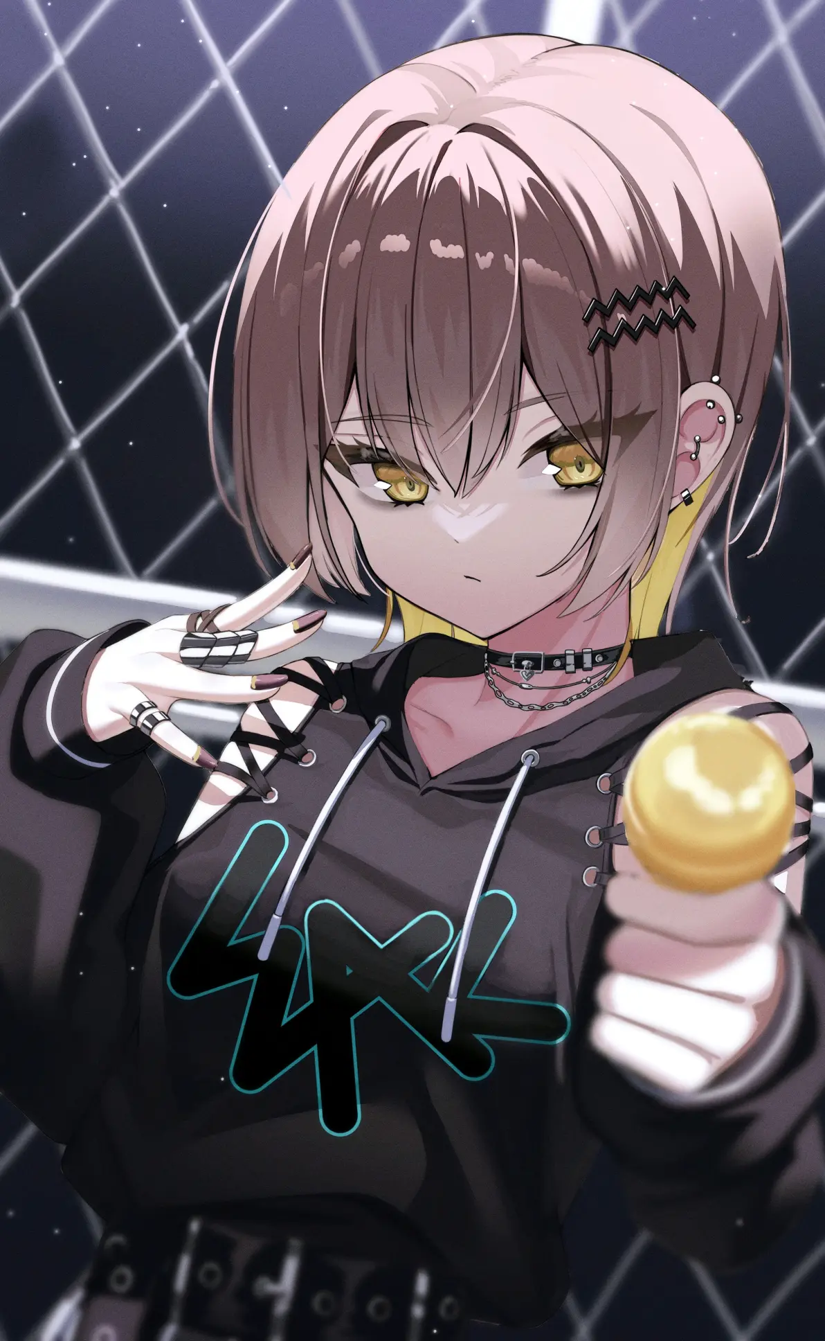 图片[3]-若隐若现的亮点 – 耳环女子插画特辑-忙忙软件库