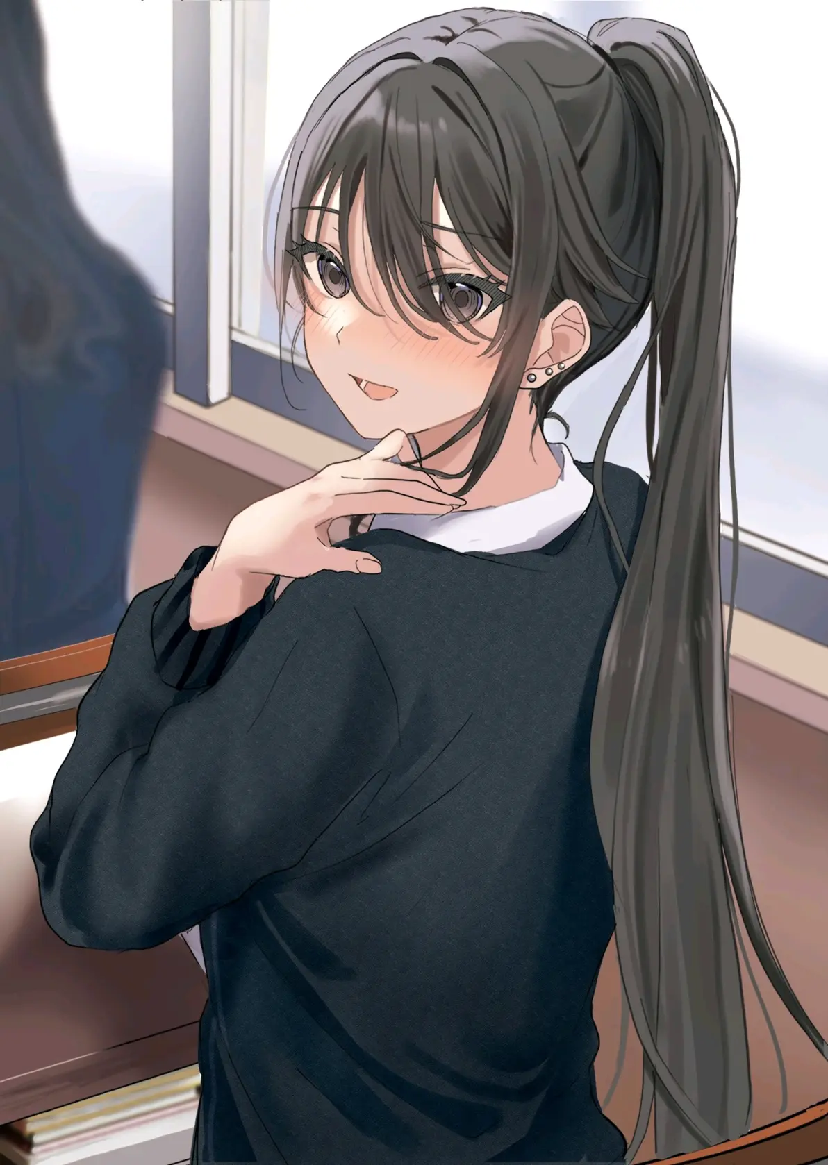 图片[12]-若隐若现的亮点 – 耳环女子插画特辑-忙忙软件库