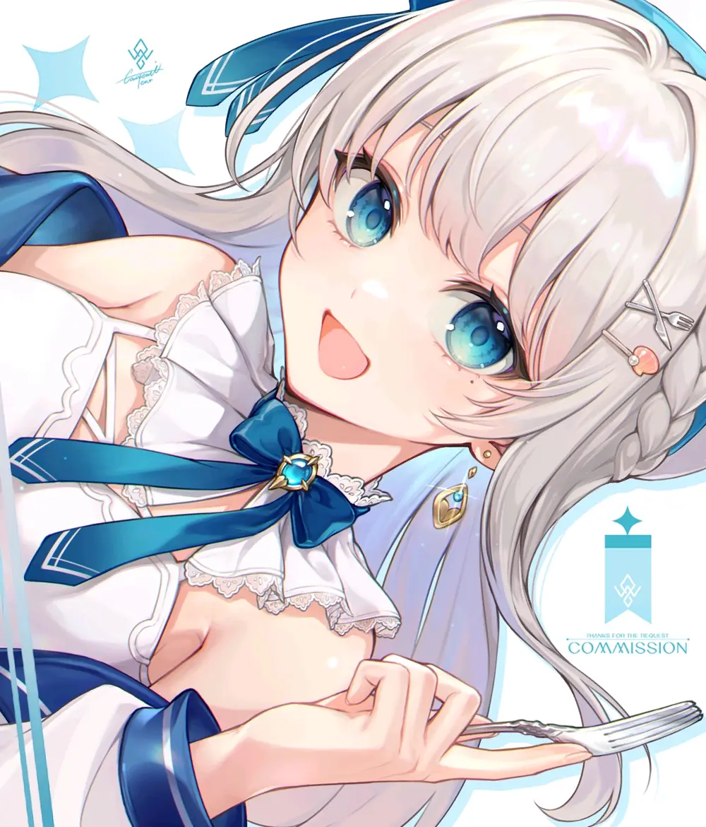 图片[9]-轻轻系上♡ – 缎带领结插画特辑-忙忙软件库