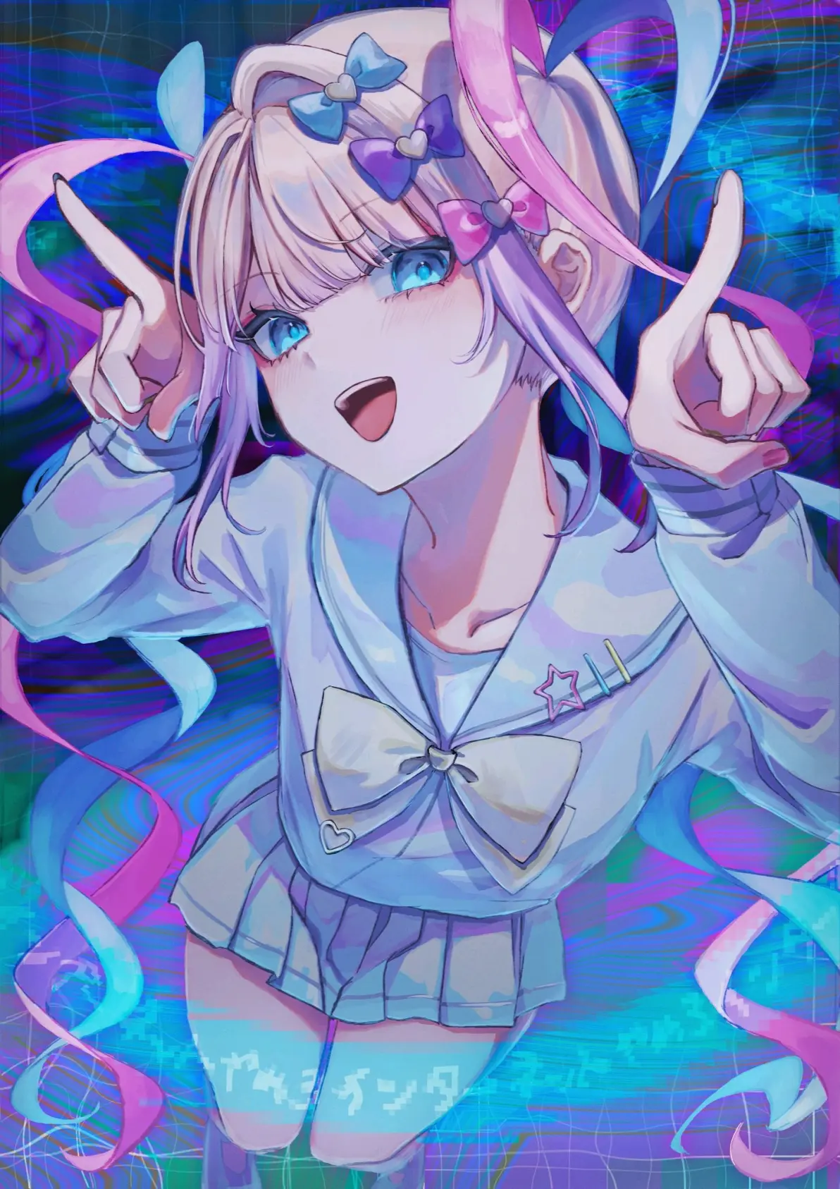 图片[12]-轻轻系上♡ – 缎带领结插画特辑-忙忙软件库