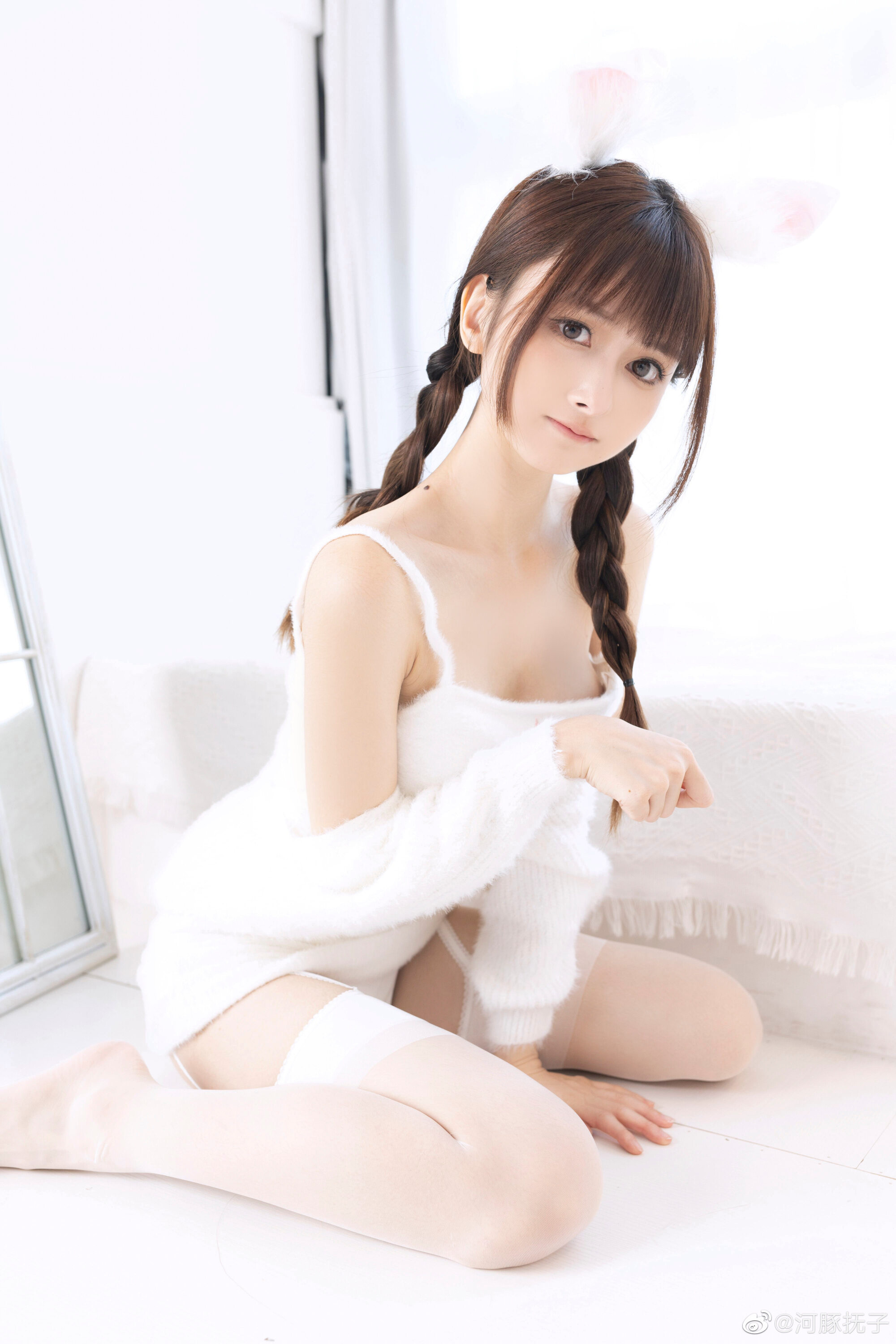 图片[4]-少女写真 ??? “小白兔白又白～-忙忙软件库