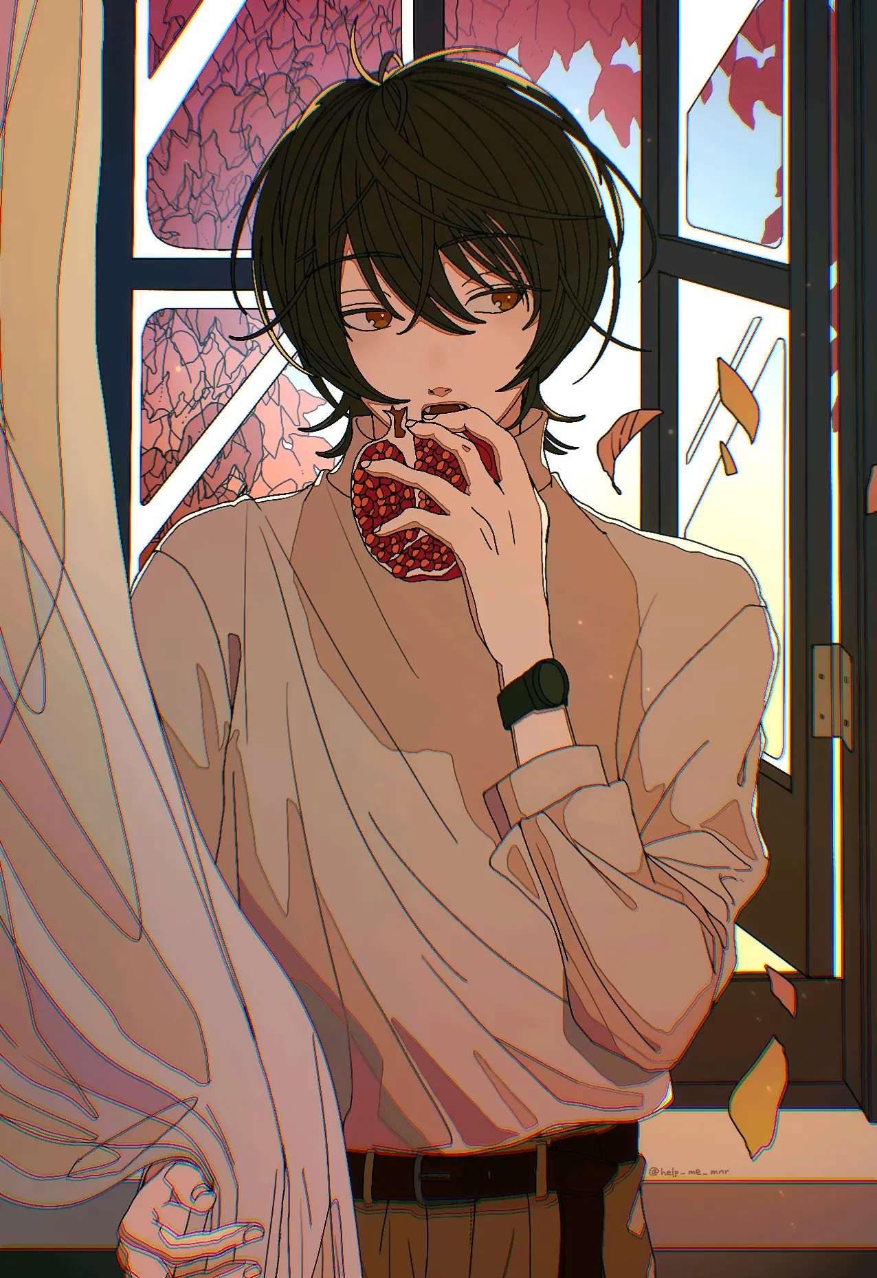 图片[4]-艳红宝石 – 石榴插画特辑-忙忙软件库