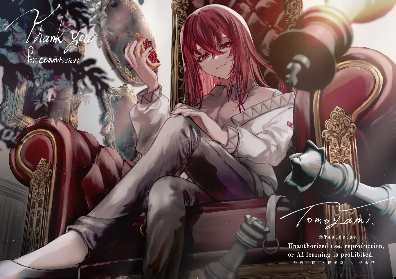 图片[9]-艳红宝石 – 石榴插画特辑-忙忙软件库