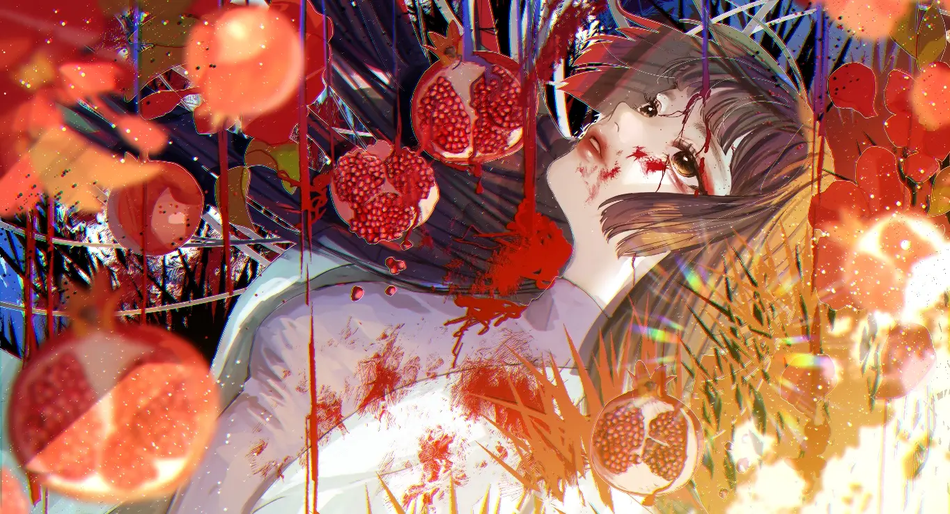 图片[10]-艳红宝石 – 石榴插画特辑-忙忙软件库