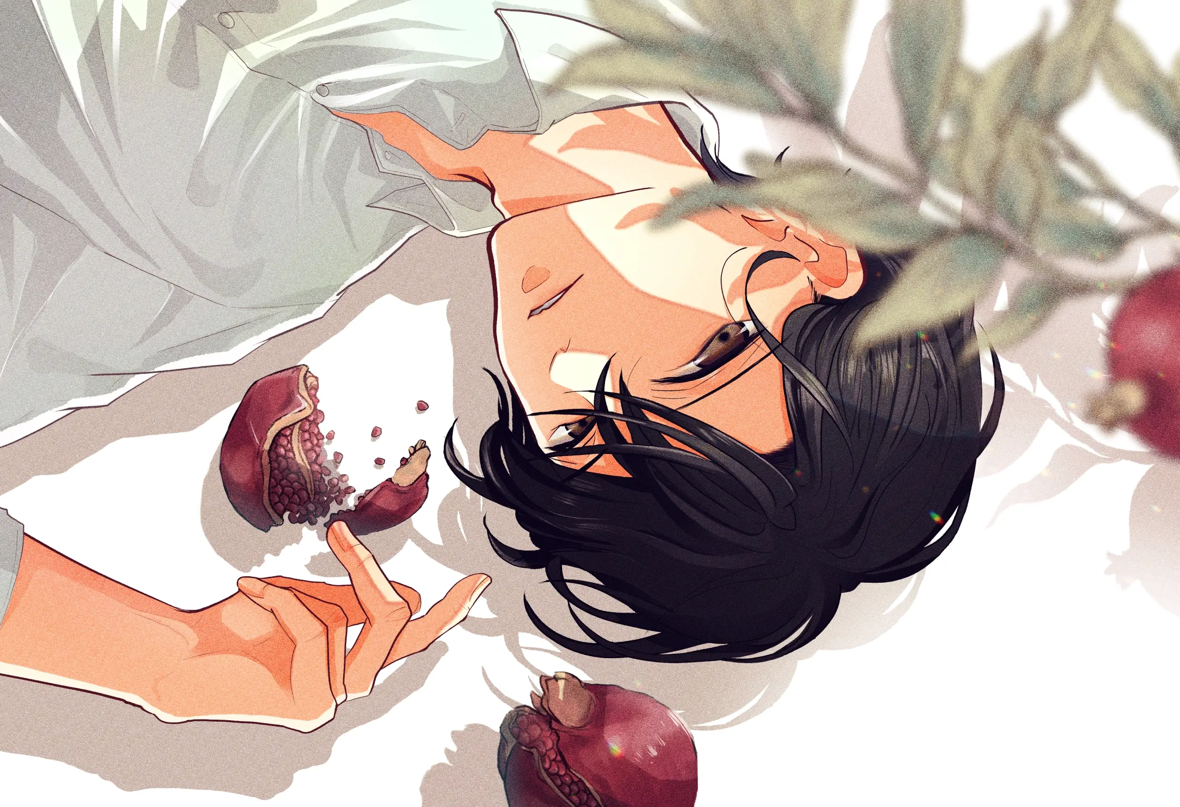 图片[7]-艳红宝石 – 石榴插画特辑-忙忙软件库