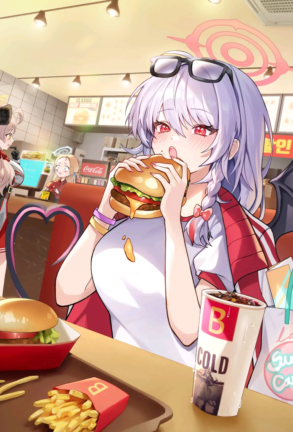 图片[7]-大口咬下♡ – 汉堡插画特辑-忙忙软件库