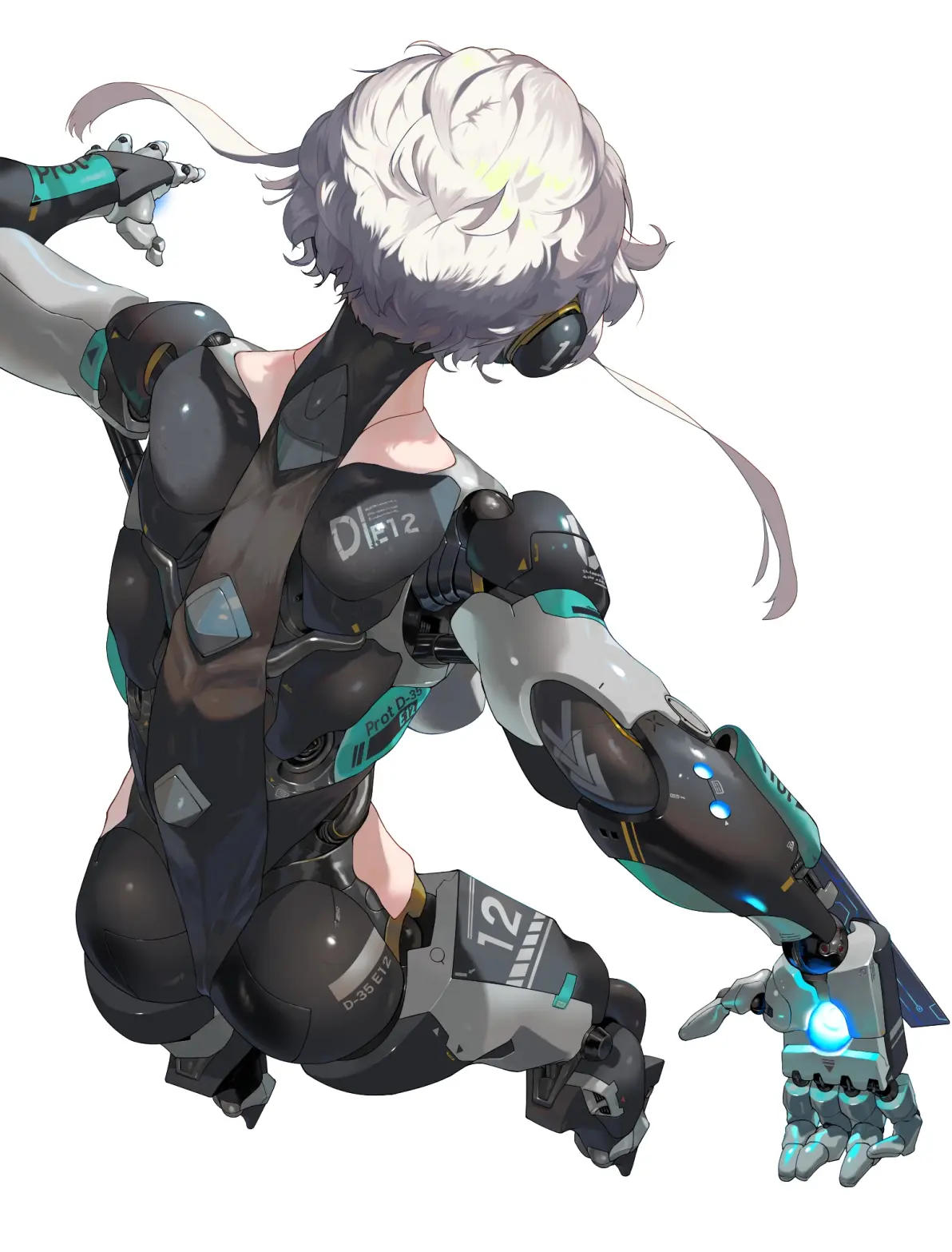 图片[10]-凝视彼方 – 少女背影插画特辑-忙忙软件库