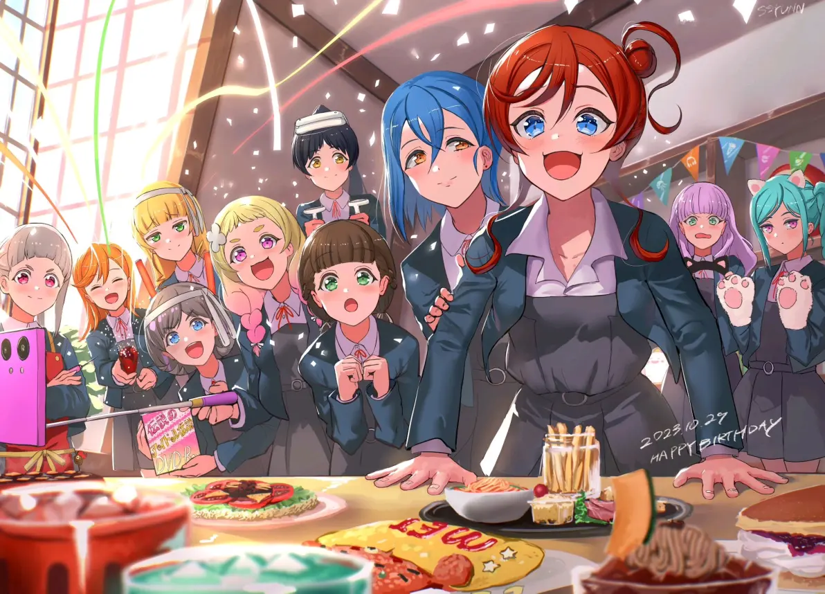 图片[5]-一起庆祝吧♡ – 生日插画特辑-忙忙软件库