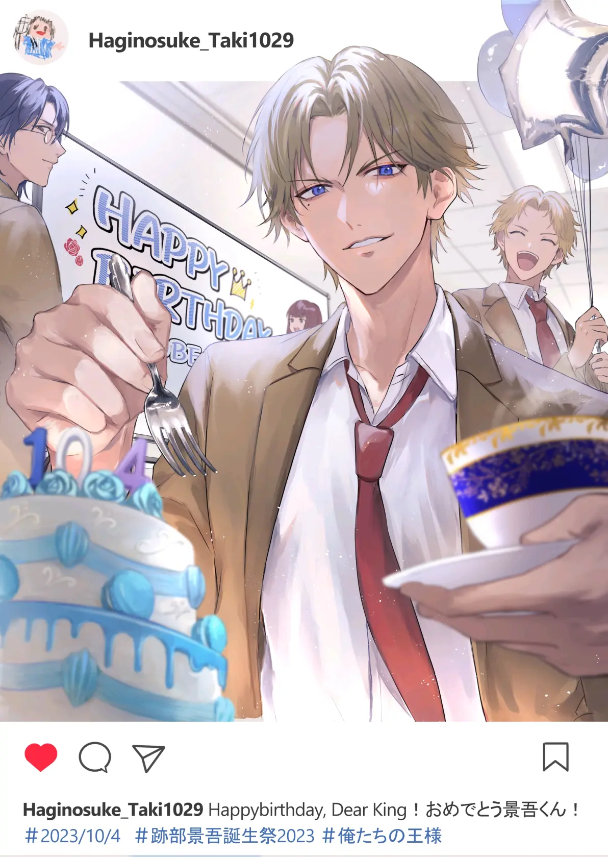 图片[4]-一起庆祝吧♡ – 生日插画特辑-忙忙软件库