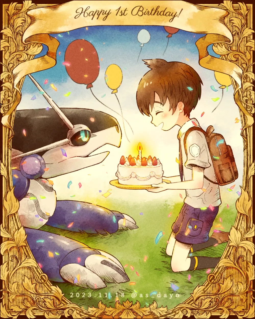 图片[6]-一起庆祝吧♡ – 生日插画特辑-忙忙软件库