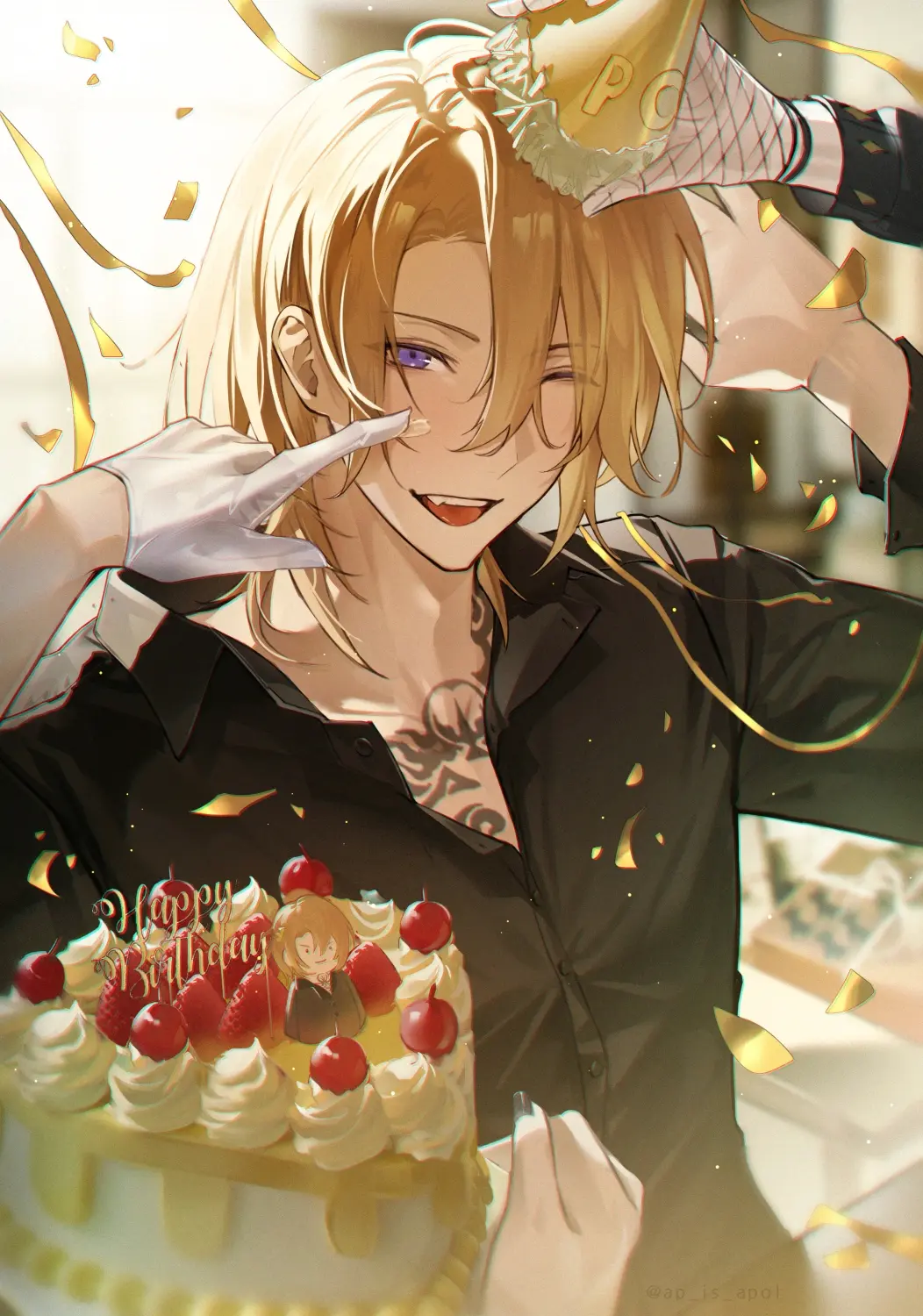 图片[15]-一起庆祝吧♡ – 生日插画特辑-忙忙软件库