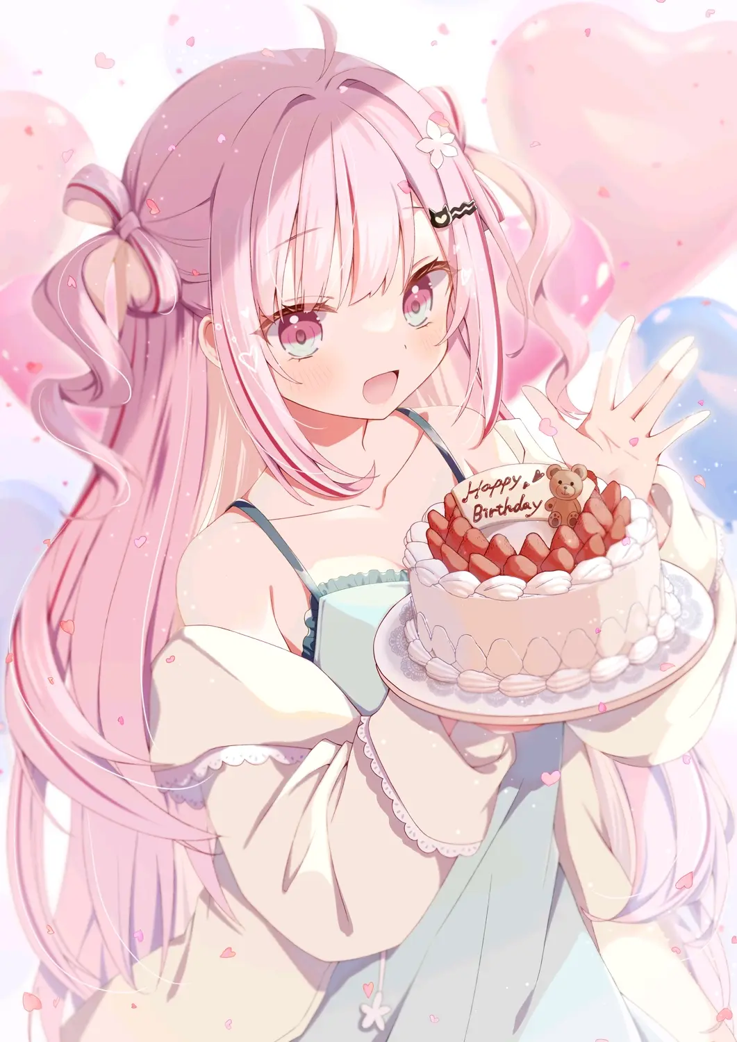 图片[13]-一起庆祝吧♡ – 生日插画特辑-忙忙软件库