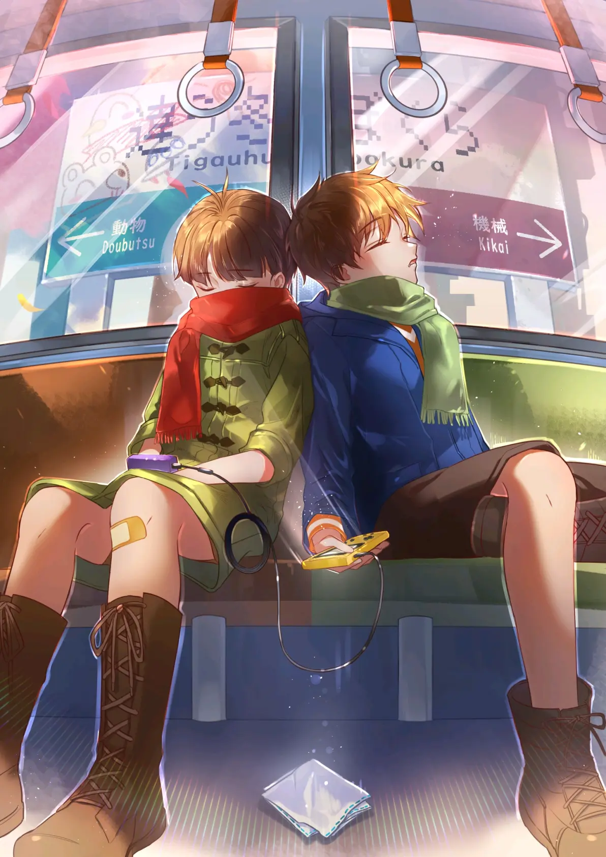 图片[10]-令人舒心的节奏 – 电车插画特辑-忙忙软件库