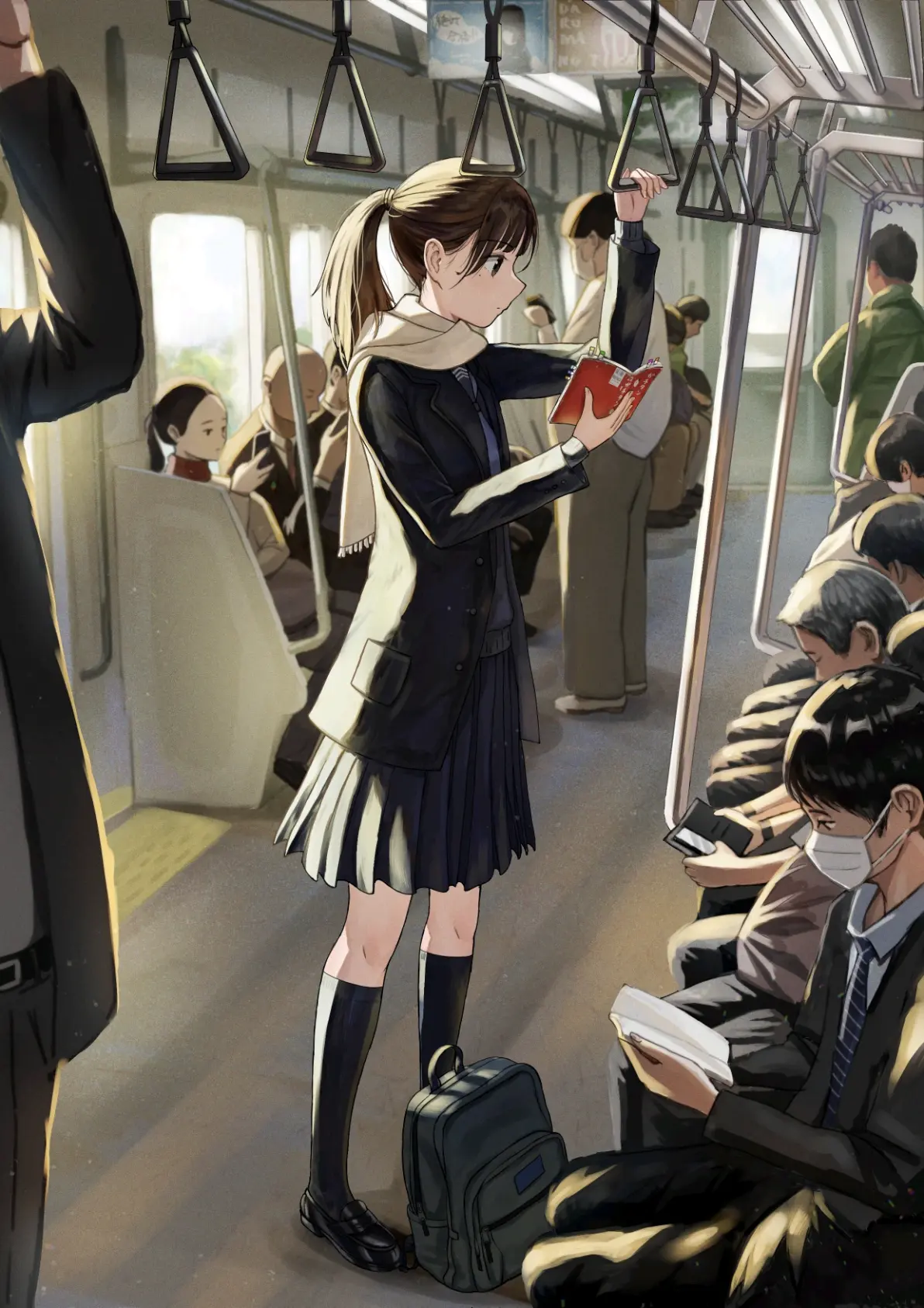 图片[9]-令人舒心的节奏 – 电车插画特辑-忙忙软件库