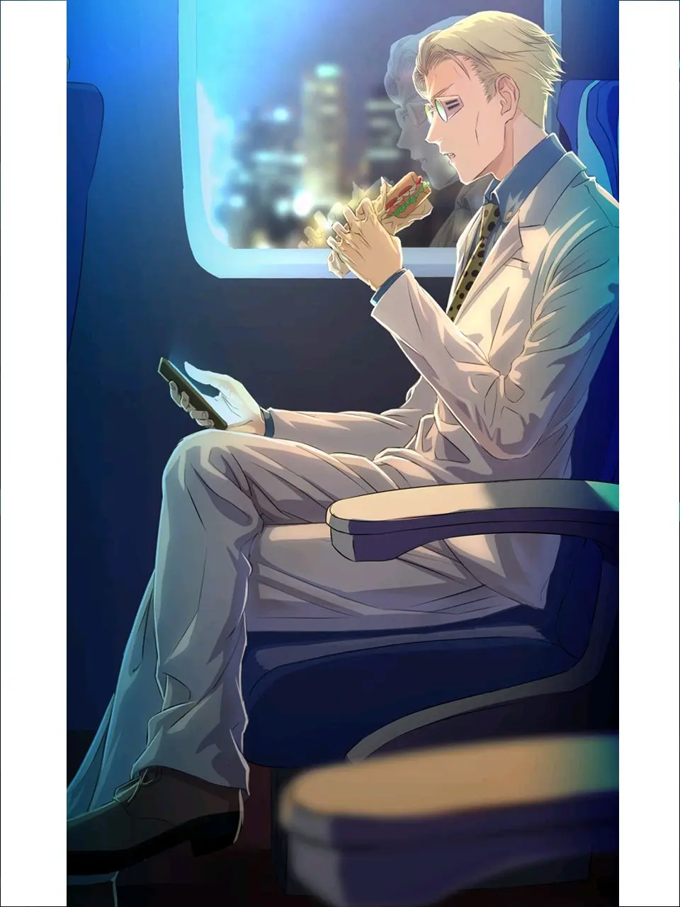 图片[11]-令人舒心的节奏 – 电车插画特辑-忙忙软件库